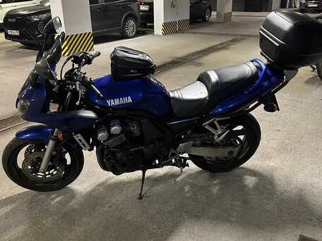2002 Yamaha FZS600 Fazer, синий, 375000 рублей, вид 3