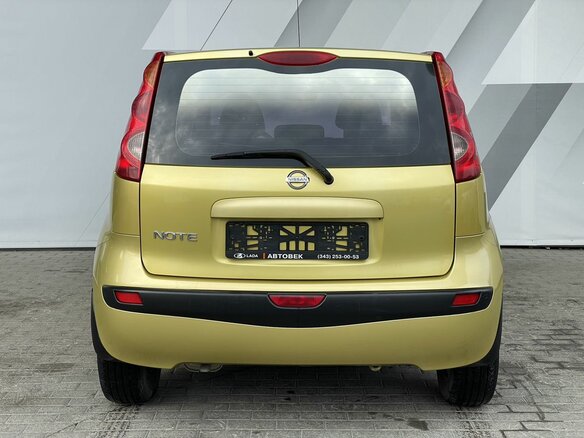 2006 Nissan Note I, жёлтый, 398000 рублей - вид 6