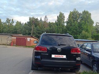 2004 Volkswagen Touareg I, чёрный, 750000 рублей, вид 4