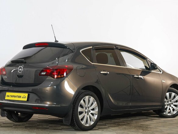 2012 Opel Astra J Рестайлинг, серый, 919000 рублей - вид 5