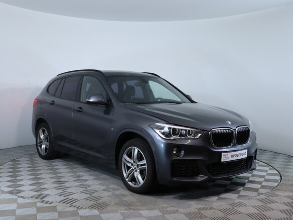 2018 BMW X1 20i xDrive II (F48), серый, 2260000 рублей - вид 2