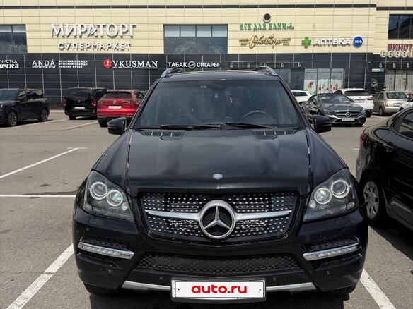 2012 Mercedes-Benz GL-Класс 350 I (X164) Рестайлинг, чёрный, 1600000 рублей