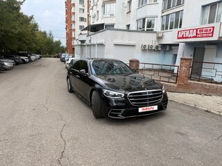 2021 Mercedes-Benz S-Класс 500 Long 4MATIC VII (W223), чёрный, 9500000 рублей, вид 2