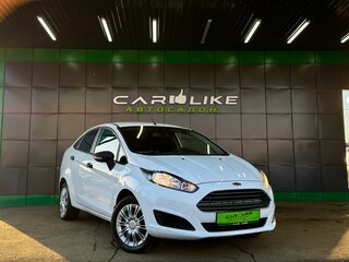 2016 Ford Fiesta Mk6 Рестайлинг, белый, 649000 рублей, вид 1