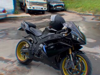 2007 Yamaha YZF-R1, чёрный, 670000 рублей, вид 3