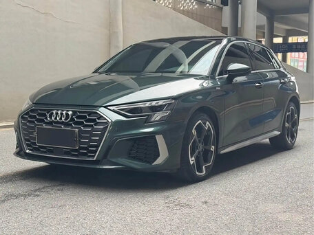 2023 Audi A3 Sportback 35 TFSI IV (8Y), зелёный, 2300000 рублей, вид 1