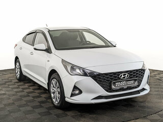 2021 Hyundai Solaris II Рестайлинг, белый, 1470000 рублей, вид 3
