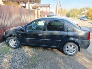 2009 Renault Logan I, чёрный, 370000 рублей, вид 5