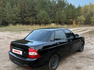 2009 Lada (ВАЗ) Priora I, чёрный, 420000 рублей, вид 4