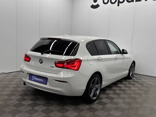 2015 BMW 1 серии 118i II (F20/F21) Рестайлинг, белый, 1260000 рублей, вид 4