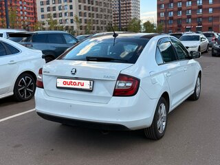 2019 Skoda Rapid I Рестайлинг, белый, 1300000 рублей, вид 3