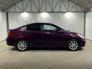 2013 Hyundai Solaris I, фиолетовый, 790000 рублей, вид 3