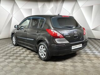 2012 Nissan Tiida I Рестайлинг, чёрный, 599000 рублей, вид 4