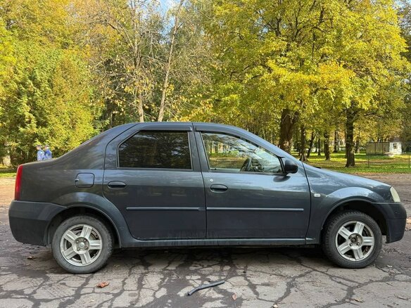 2007 Renault Logan I, серый, 230000 рублей - вид 4