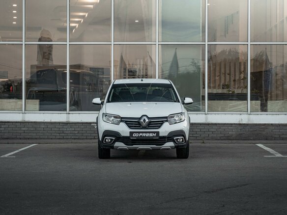 2019 Renault Logan Stepway II Рестайлинг, белый - вид 2