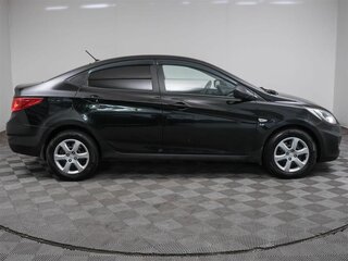 2011 Hyundai Solaris I, чёрный, 599000 рублей, вид 4