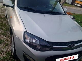 2014 Lada (ВАЗ) Kalina II, серебристый, 610000 рублей, вид 2