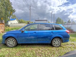 2017 Toyota Corolla Fielder XI (E160, E170, E180) Рестайлинг 1, синий, 1110000 рублей, вид 4