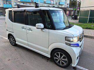 2015 Honda N-BOX I Рестайлинг, белый, 850000 рублей, вид 3