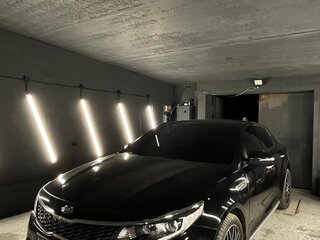 2019 Kia Optima IV Рестайлинг, чёрный, 1700000 рублей, вид 2