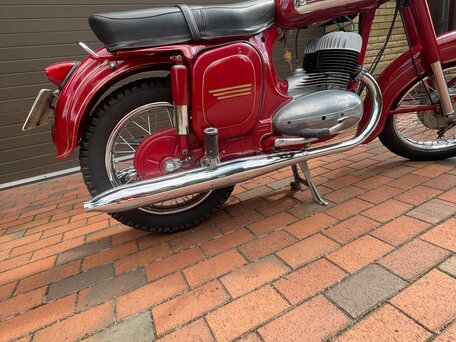 1964 Jawa 350/360, красный, 350000 рублей, вид 4