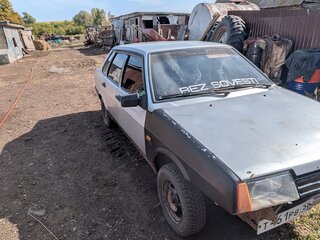 2002 Lada (ВАЗ) 21099, серебристый, 50000 рублей, вид 1
