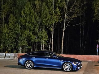 2018 Mercedes-Benz AMG GT 4-Door Coupe 63 S I, синий, 9200000 рублей, вид 1