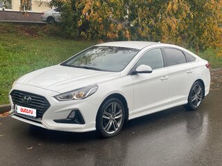 2019 Hyundai Sonata VII (LF) Рестайлинг, чёрный, 1530000 рублей, вид 1