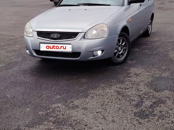 2007 Lada (ВАЗ) Priora I, серебристый, 305000 рублей