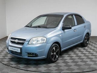 2011 Chevrolet Aveo I Рестайлинг, синий, 419000 рублей, вид 1