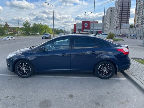 2012 Ford Focus III, синий - вид 1