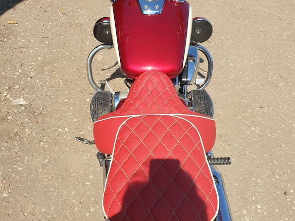 2008 Honda Shadow 750, красный, 550000 рублей - вид 8
