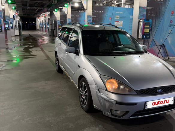 2004 Ford Focus I Рестайлинг, серебристый, 220000 рублей - вид 2