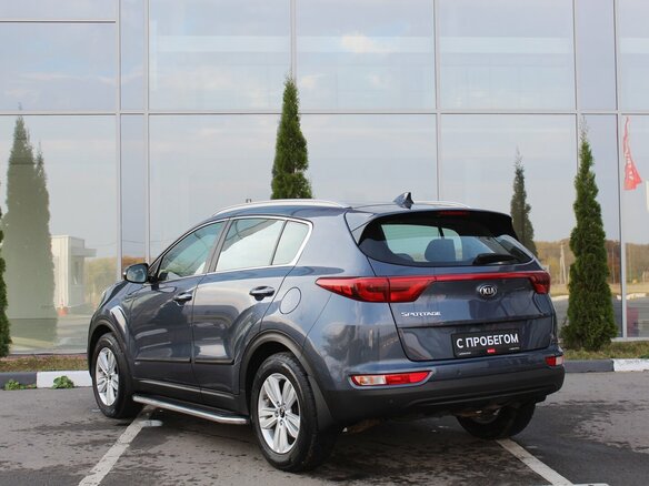 2017 Kia Sportage IV, синий, 1930000 рублей - вид 5