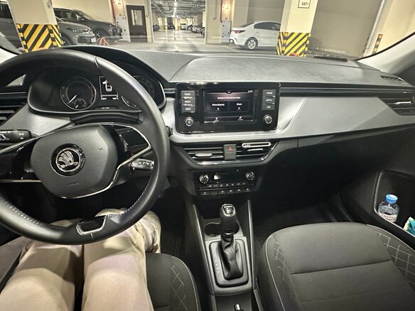 2021 Skoda Rapid II, серый, 1750000 рублей - вид 8