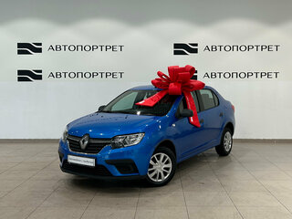 2018 Renault Logan II Рестайлинг, синий, 809000 рублей, вид 1