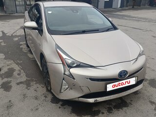 2016 Toyota Prius IV (XW50), серый, 1400000 рублей, вид 1