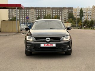2016 Volkswagen Jetta VI Рестайлинг, чёрный, 900000 рублей, вид 2