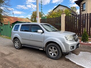 2008 Honda Pilot II, серебристый, 1150000 рублей, вид 3
