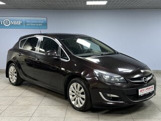 2014 Opel Astra J Рестайлинг, коричневый, 670000 рублей, вид 3