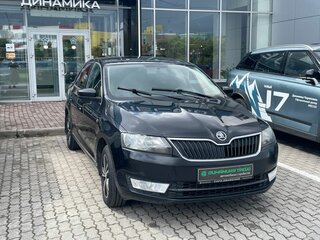 2014 Skoda Rapid I, чёрный, 750000 рублей, вид 3