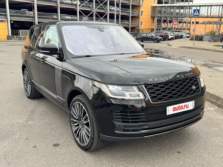 2021 Land Rover Range Rover IV Рестайлинг, чёрный, 5400000 рублей, вид 2