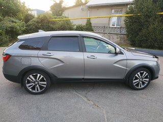 2019 Lada (ВАЗ) Vesta SW Cross I, серый, 1060000 рублей, вид 4