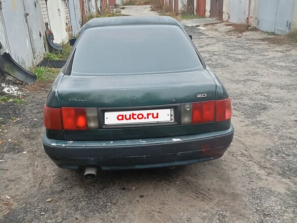 1991 Audi 80 V (B4), зелёный, 130000 рублей - вид 5