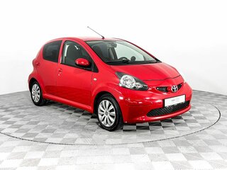 2007 Toyota Aygo I, красный, 329000 рублей, вид 4