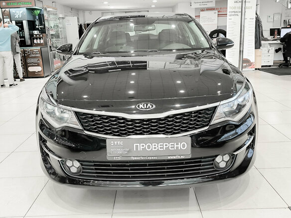 2016 Kia Optima IV, чёрный, 1839000 рублей - вид 1