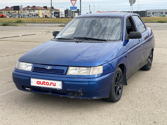 2002 Lada (ВАЗ) 2110, синий - вид 1