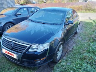2007 Volkswagen Passat B6, синий, 350000 рублей, вид 1
