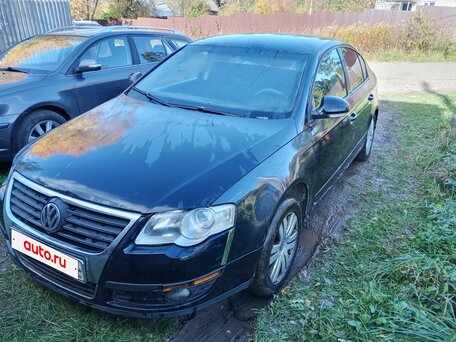 2007 Volkswagen Passat B6, синий, 350000 рублей, вид 1