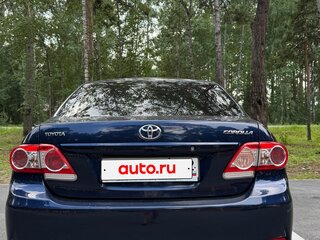 2010 Toyota Corolla X (E140, E150) Рестайлинг, синий, 830000 рублей, вид 3